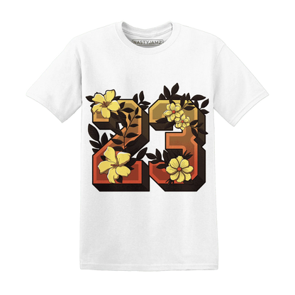 VaporMax-Crimson-Total-Orange-Plus-NastyJamz-T-Shirt-Match-23-Floral