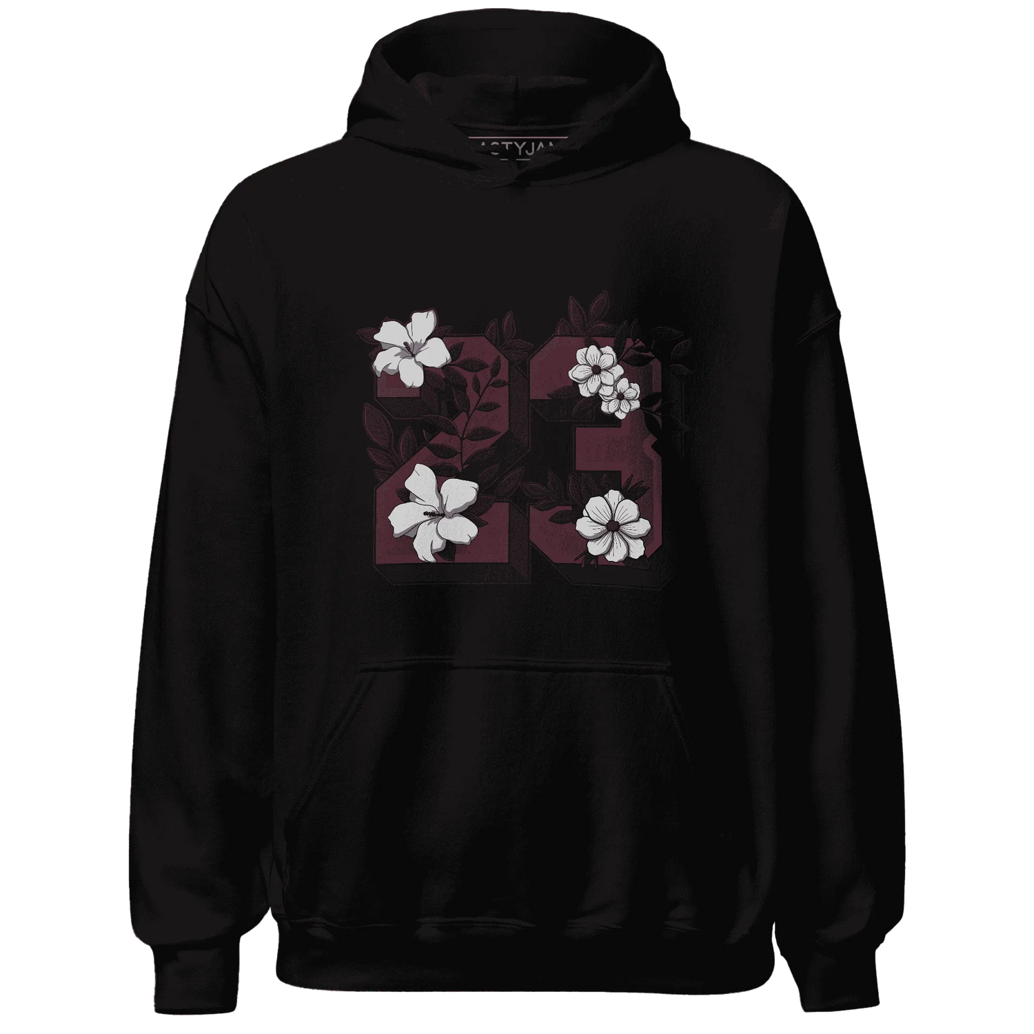 VaporMax-Night-Maron-Burgundy-NastyJamz-Hoodie-Match-23-Floral