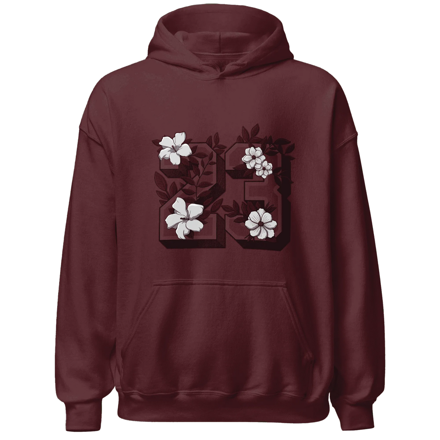 VaporMax-Night-Maron-Burgundy-NastyJamz-Hoodie-Match-23-Floral