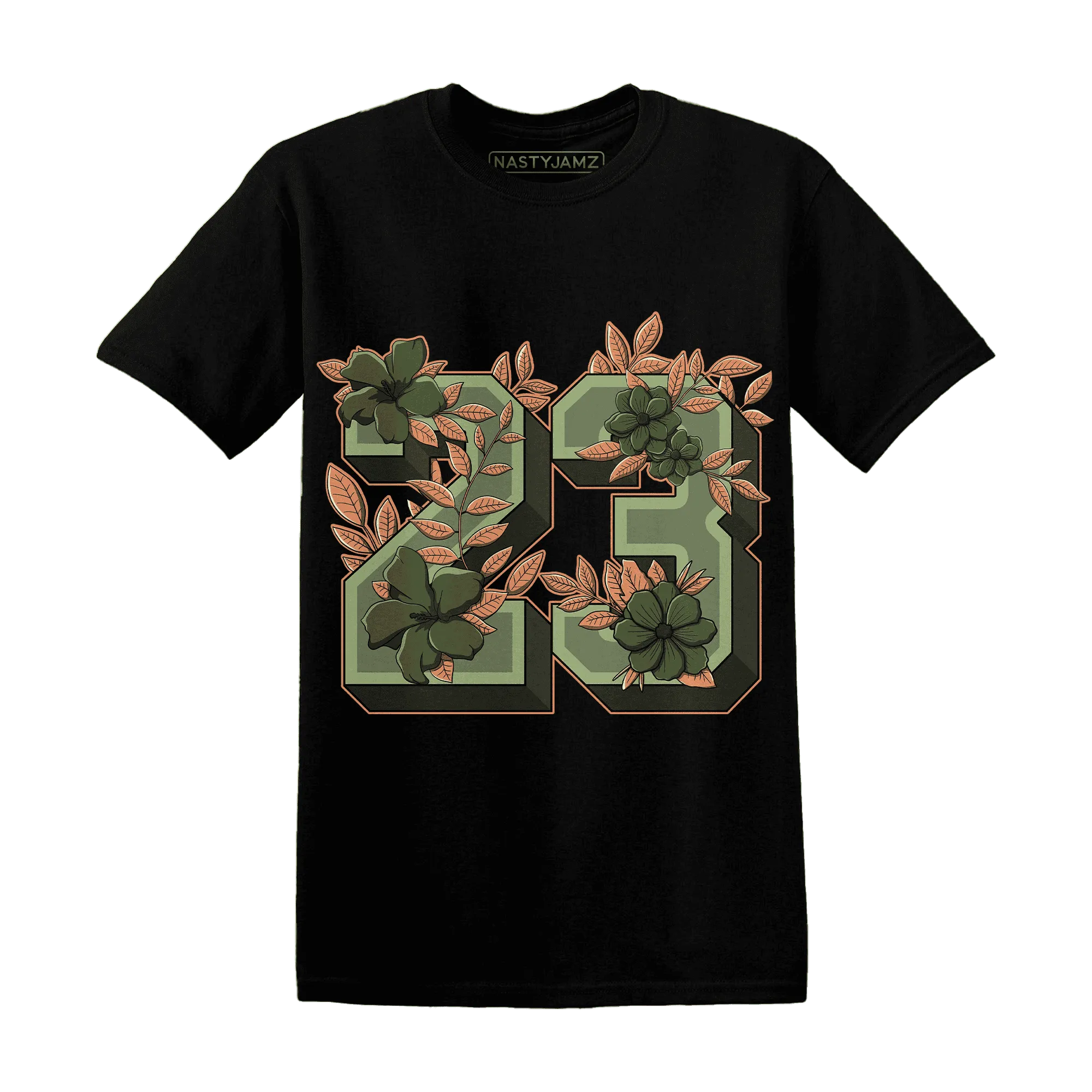 VaporMax-Plus-Alligator-NastyJamz-T-Shirt-Match-23-Floral
