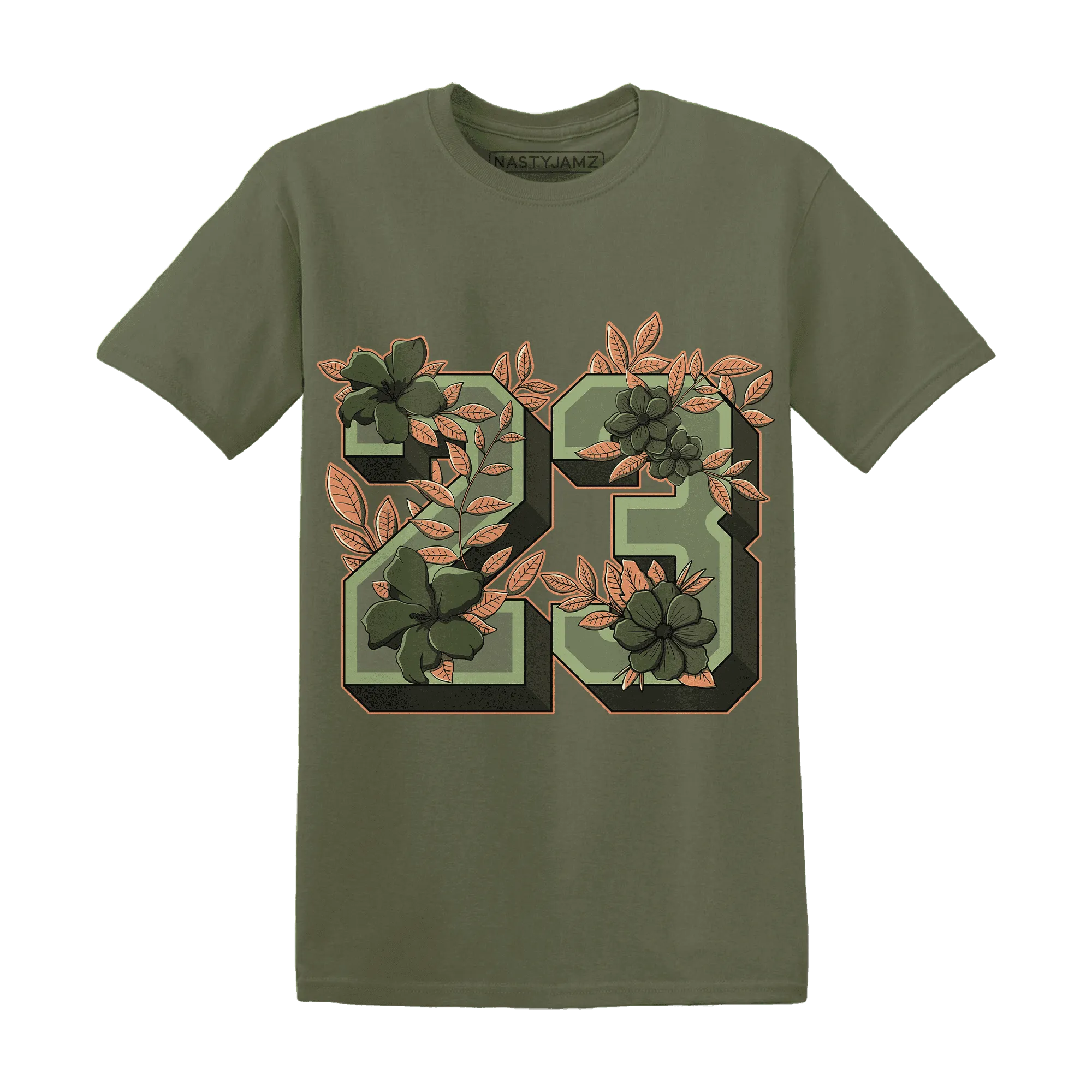 VaporMax-Plus-Alligator-NastyJamz-T-Shirt-Match-23-Floral