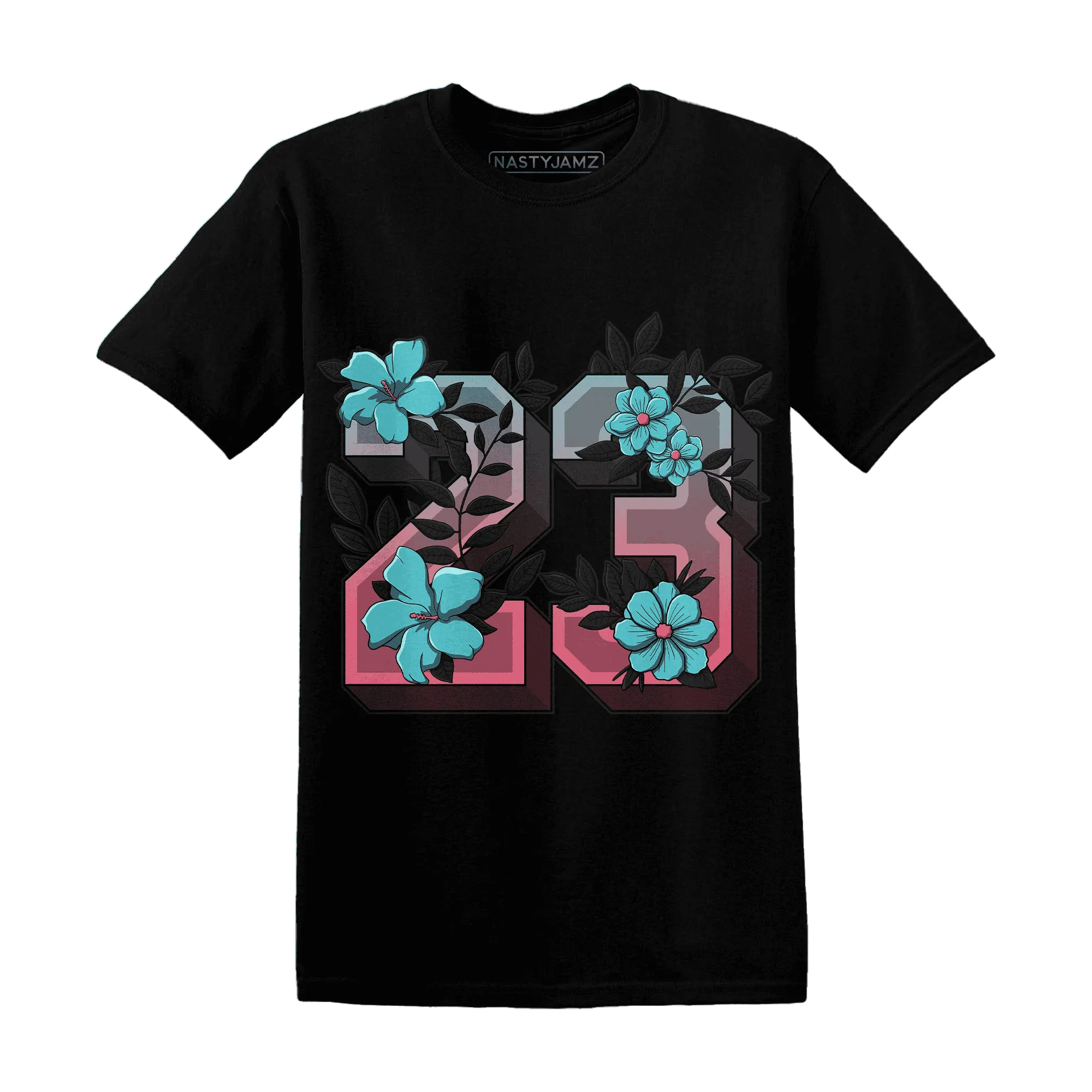 VaporMax-Plus-South-Beach-NastyJamz-T-Shirt-Match-23-Floral