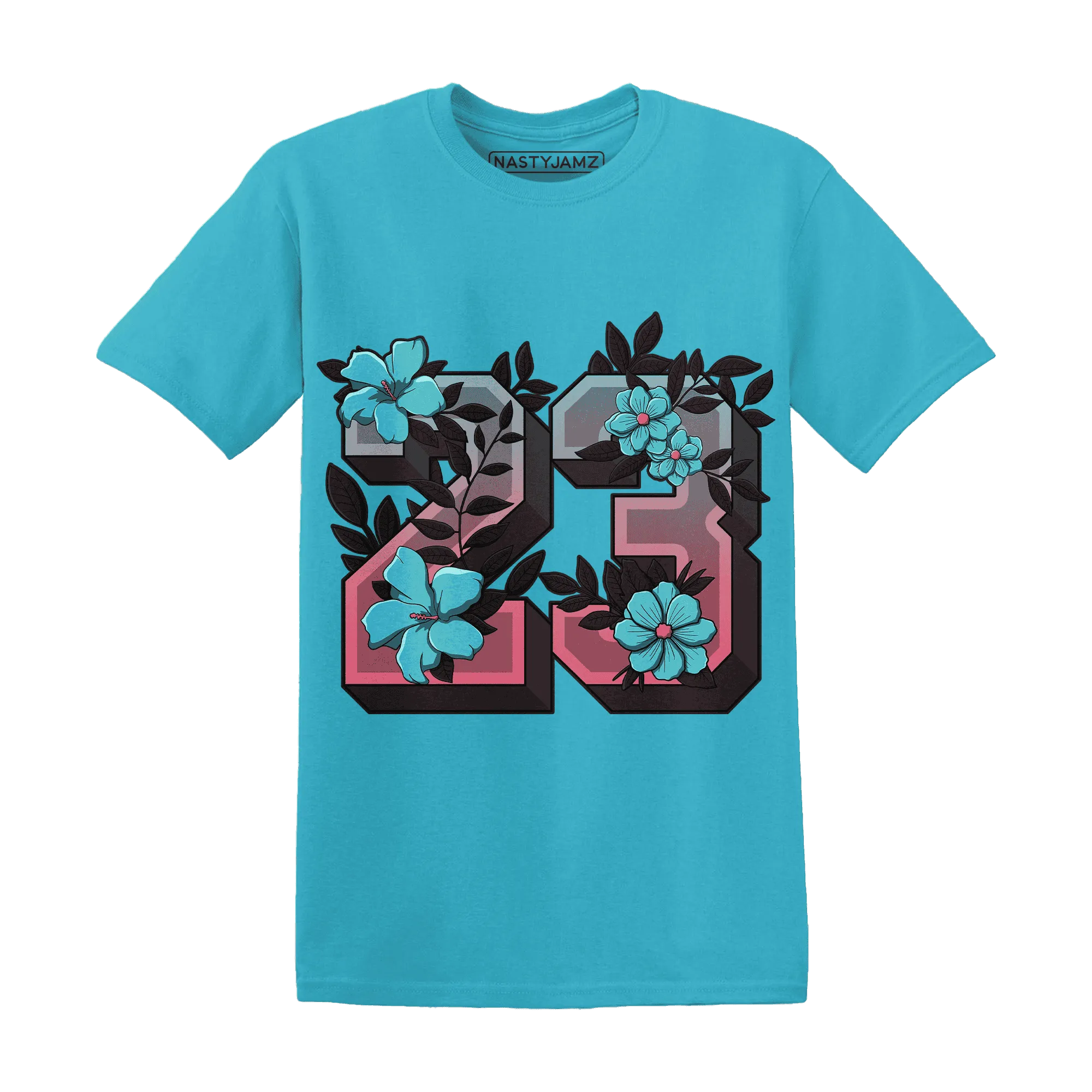 VaporMax-Plus-South-Beach-NastyJamz-T-Shirt-Match-23-Floral