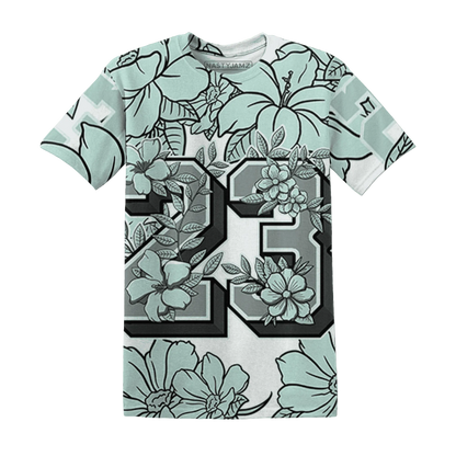 AF-1-Low-Jade-Ice-White-T-Shirt-Match-23-Floral-3D-Flower