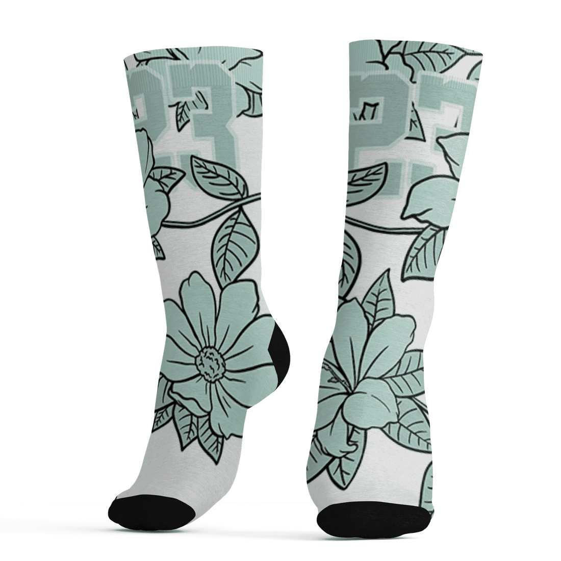 AF-1-Low-Jade-Ice-White-Socks-Match-23-Floral-3D-Flower