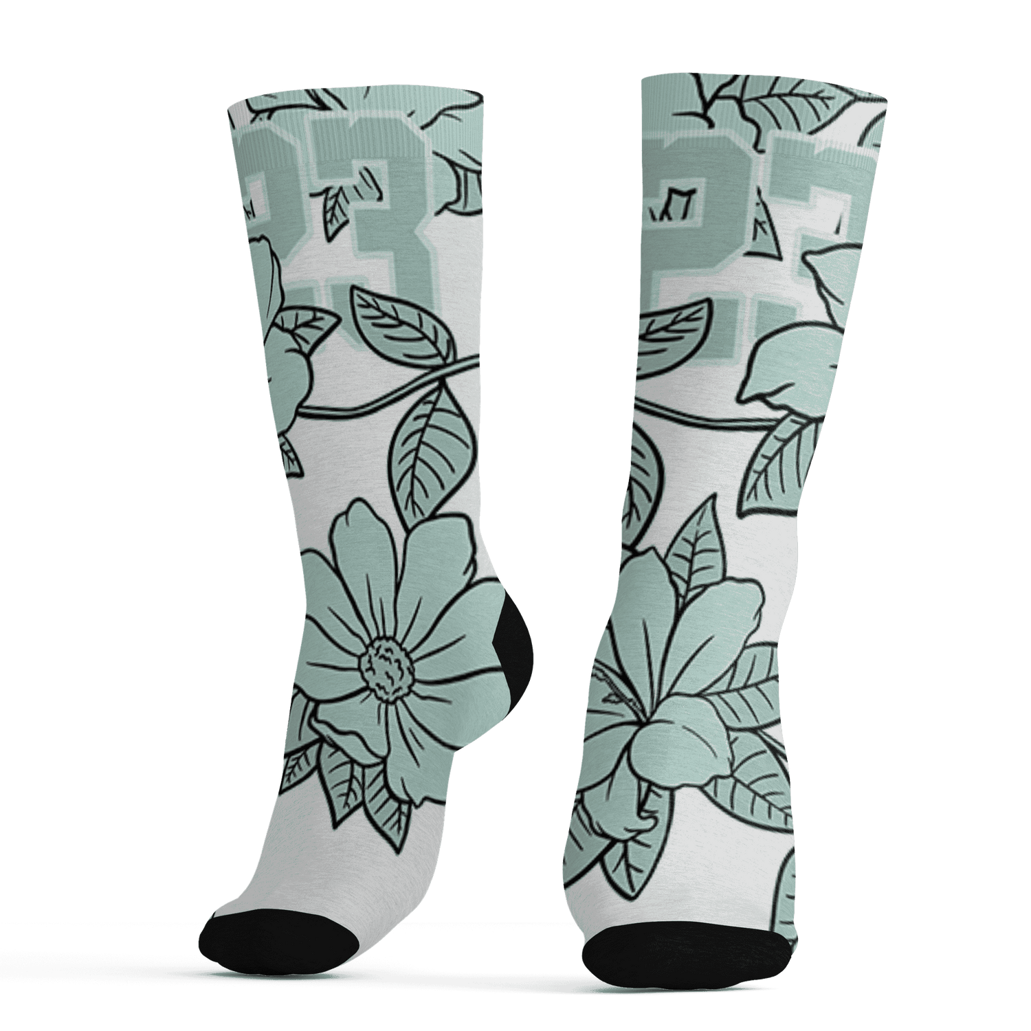 AF-1-Low-Jade-Ice-White-Socks-Match-23-Floral-3D-Flower