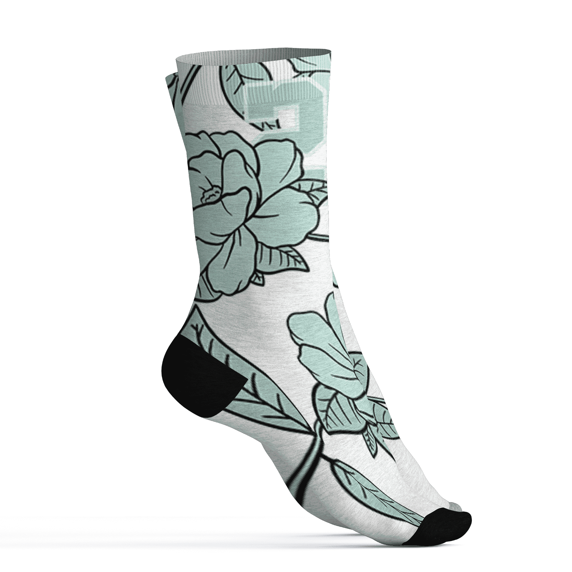 AF-1-Low-Jade-Ice-White-Socks-Match-23-Floral-3D-Flower