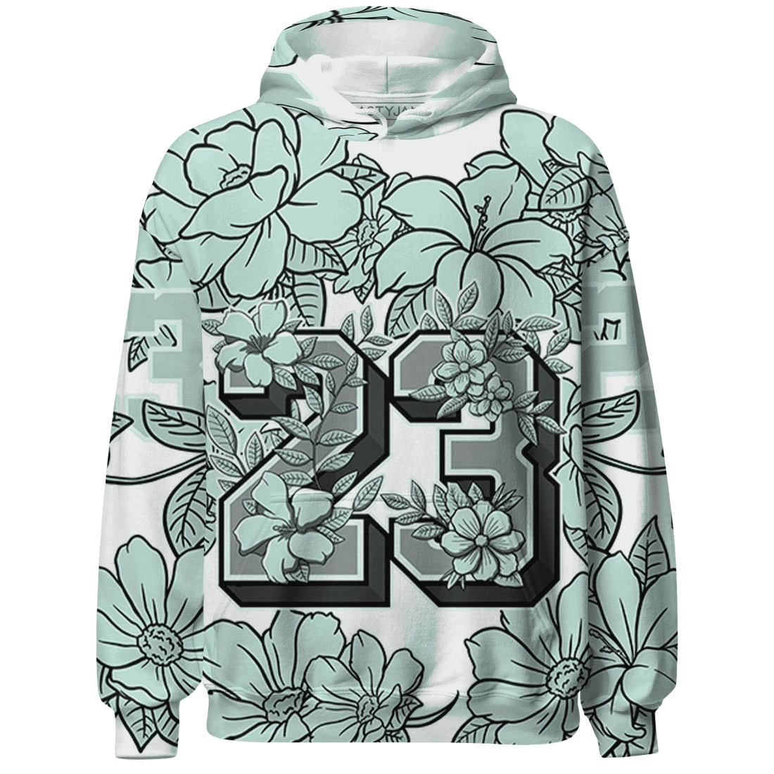 AF-1-Low-Jade-Ice-White-Hoodie-Match-23-Floral-3D-Flower