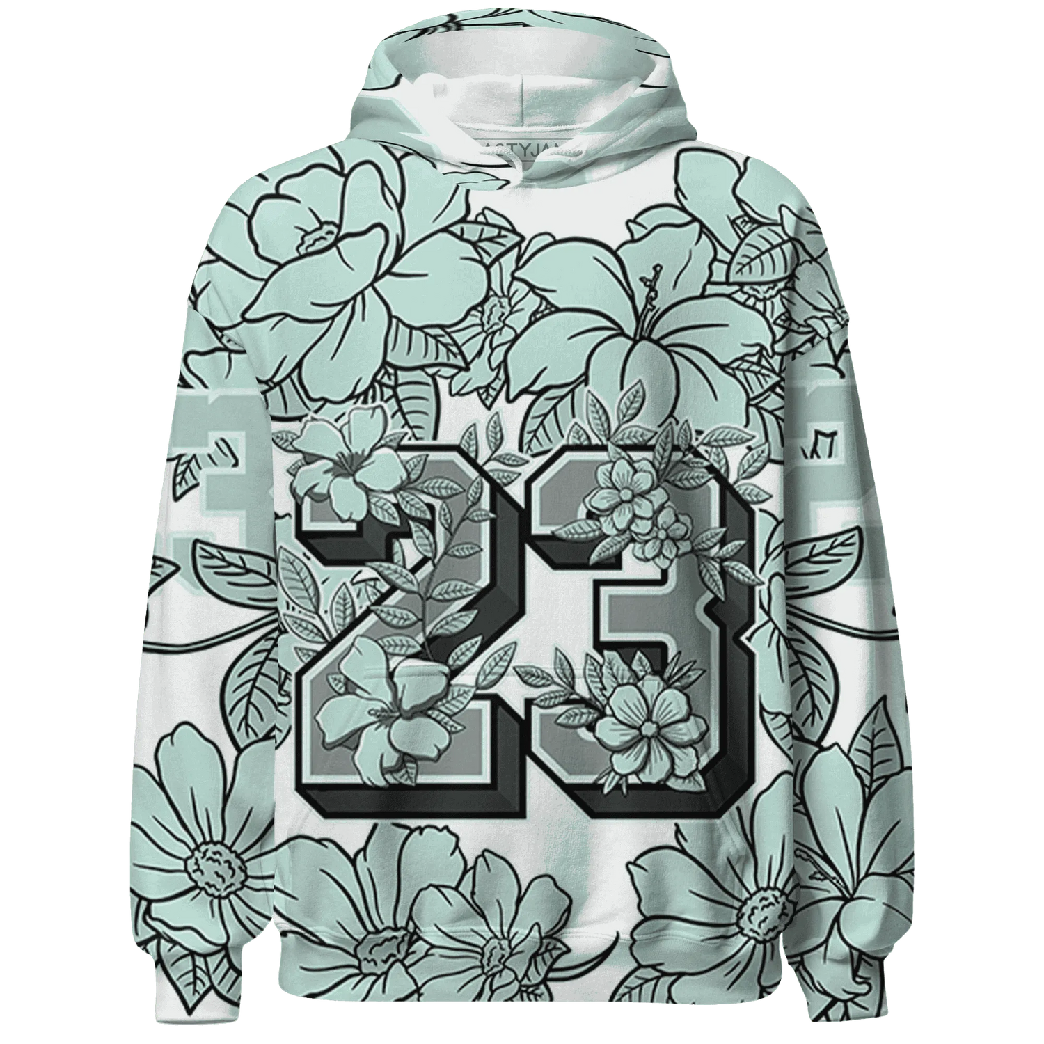 AF-1-Low-Jade-Ice-White-Hoodie-Match-23-Floral-3D-Flower