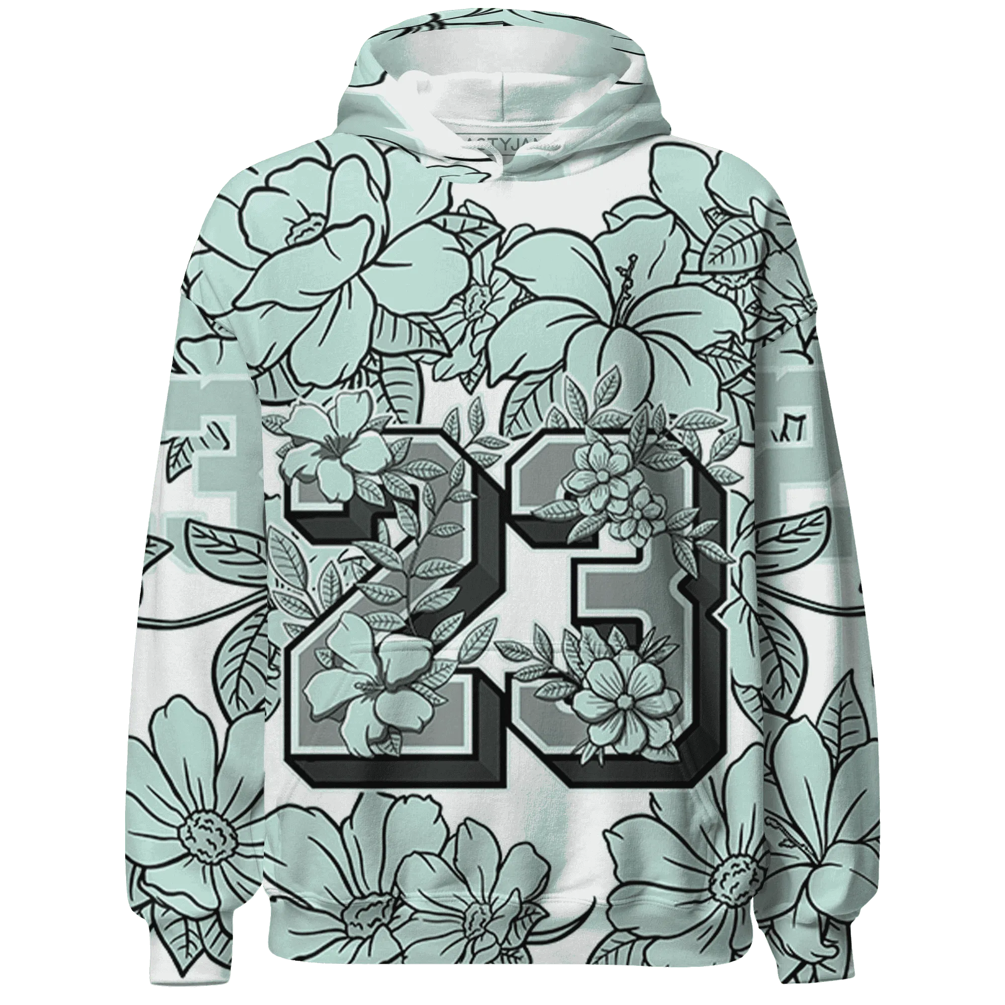 AF-1-Low-Jade-Ice-White-Hoodie-Match-23-Floral-3D-Flower