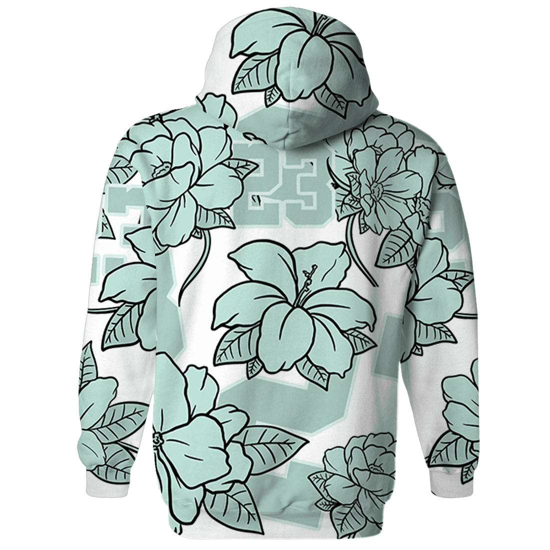 AF-1-Low-Jade-Ice-White-Hoodie-Match-23-Floral-3D-Flower
