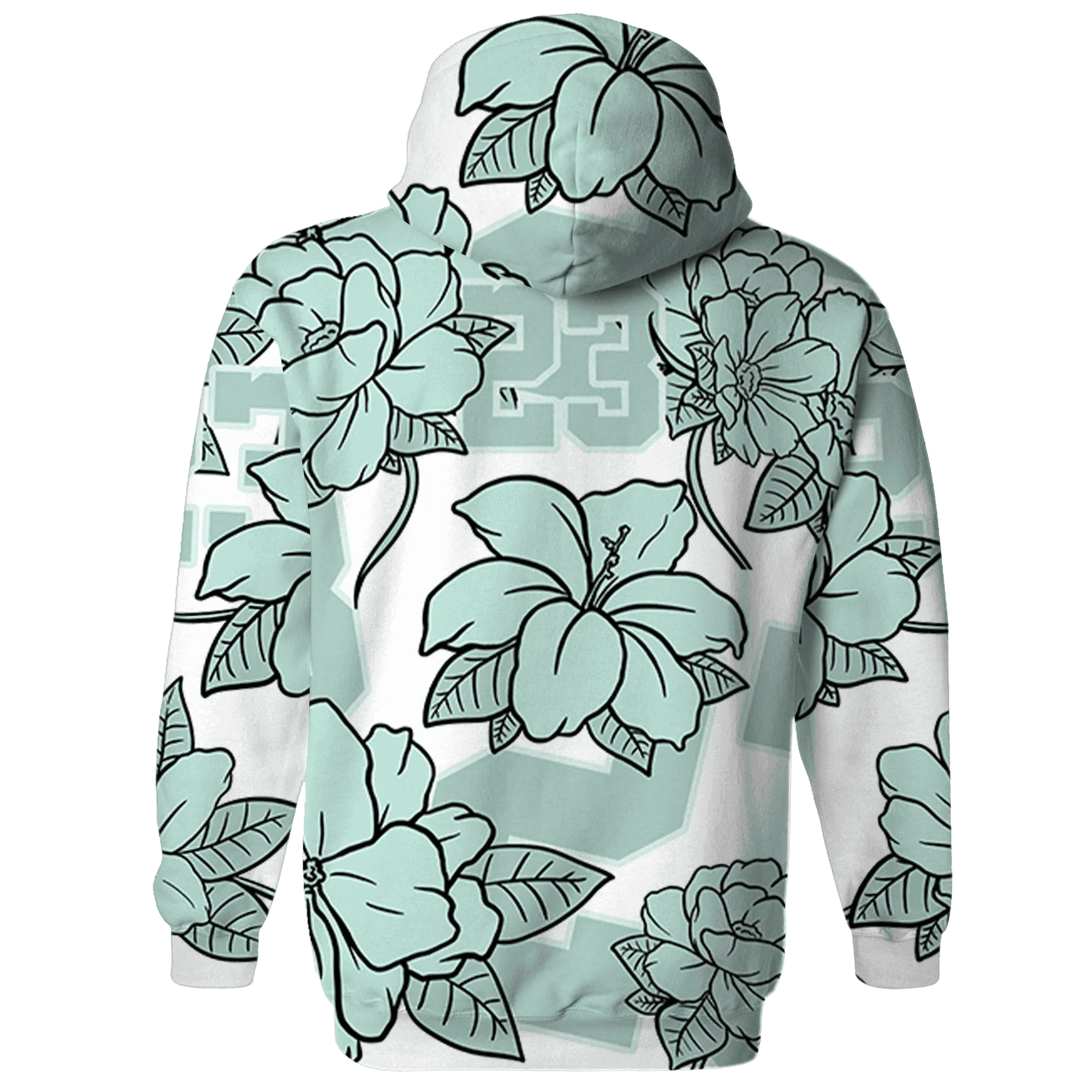 AF-1-Low-Jade-Ice-White-Hoodie-Match-23-Floral-3D-Flower
