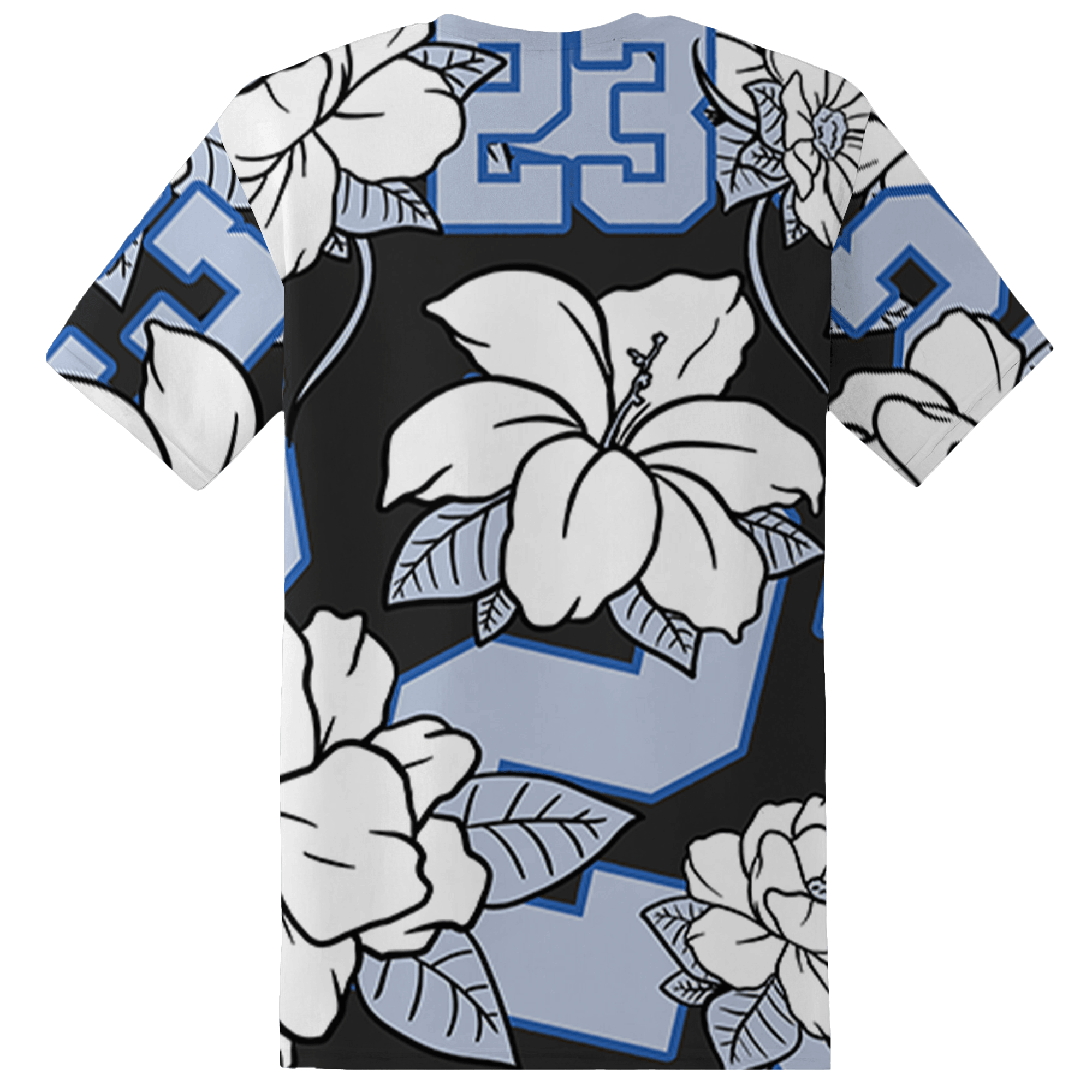 Low Space Jamz 11s T Shirt Match 23 Floral 3D All-Over Print Flower - NastyJamz
