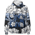 Low Space Jamz 11s Hoodie Match 23 Floral 3D All-Over Print Flower - NastyJamz