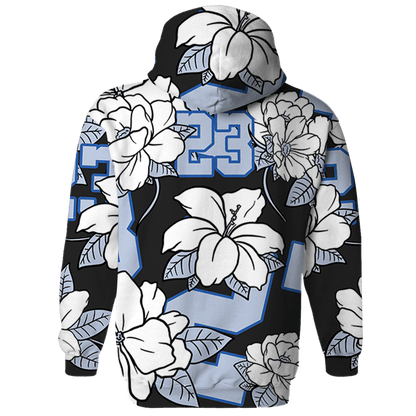Low Space Jamz 11s Hoodie Match 23 Floral 3D All-Over Print Flower - NastyJamz