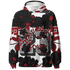 Retro Red Taxi 12s Sweatshirt Match 23 Floral 3D All-Over Print - NastyJamz