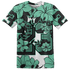 High OG Green Glow 1s T Shirt Match 23 Floral 3D All-Over Print Flower - NastyJamz