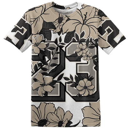 Latte 1s T Shirt Match 23 Floral 3D All-Over Print Flower - NastyJamz