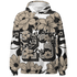 Latte 1s Sweatshirt Match 23 Floral 3D All-Over Print - NastyJamz