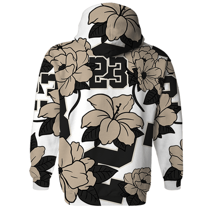Latte 1s Sweatshirt Match 23 Floral 3D All-Over Print - NastyJamz