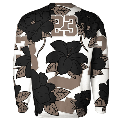 Low-Mocha-1s-Sweatshirt-Match-23-Floral-3D-Flower