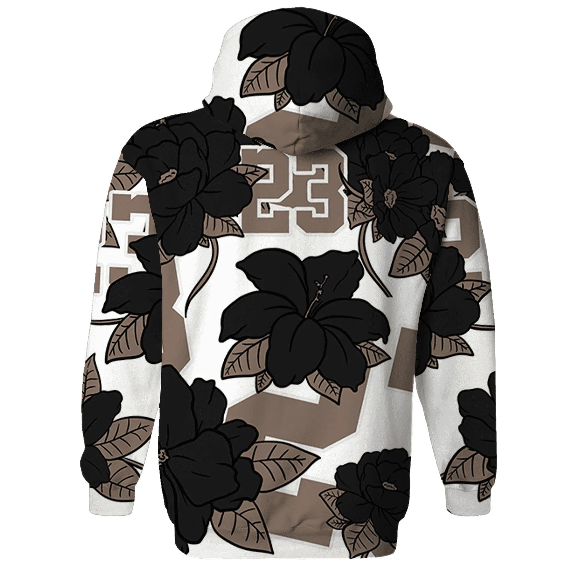 Low-Mocha-1s-Hoodie-Match-23-Floral-3D-Flower