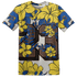Low OG Canary TVSC 1s T Shirt Match 23 Floral 3D All-Over Print Flower - NastyJamz