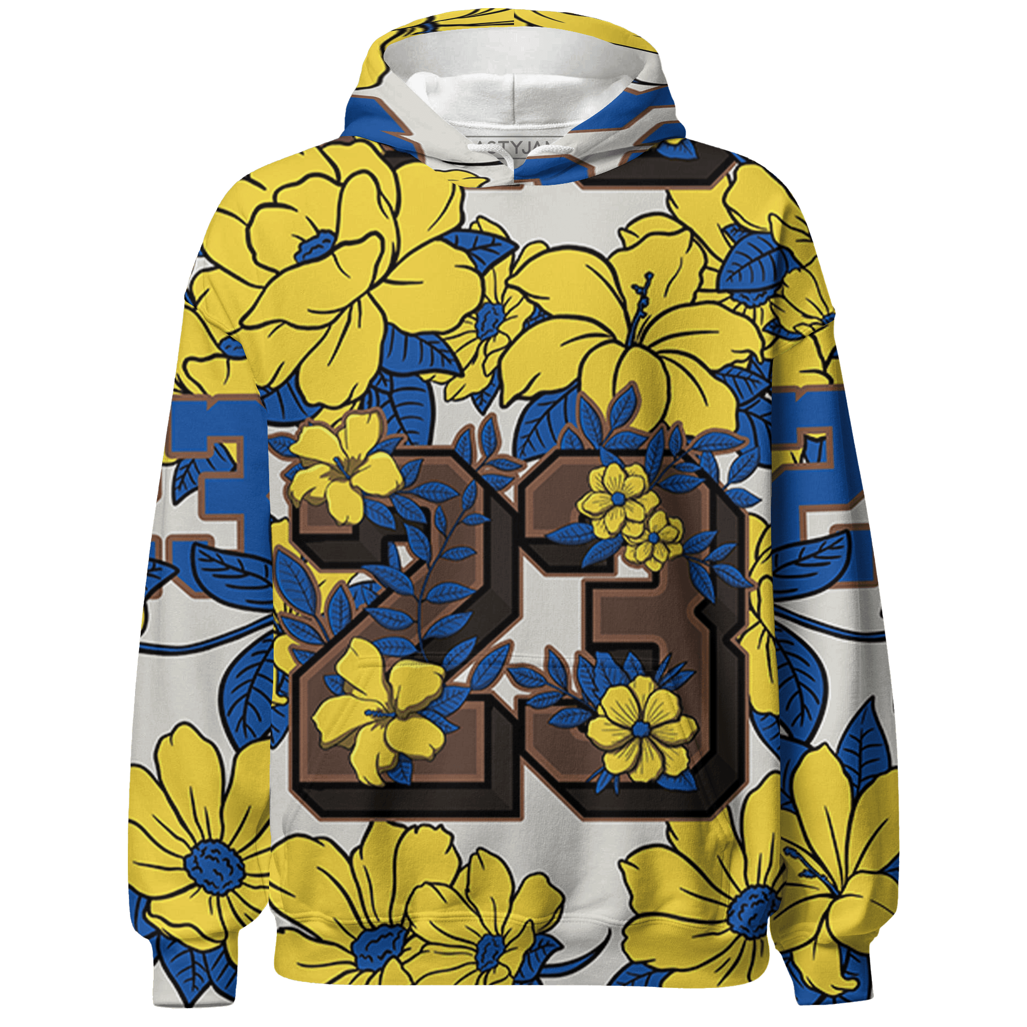 Low OG Canary TVSC 1s Hoodie Match 23 Floral 3D All-Over Print Flower - NastyJamz
