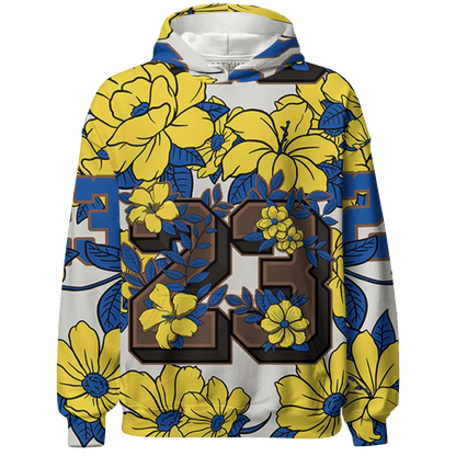 Low OG Canary TVSC 1s Hoodie Match 23 Floral 3D All-Over Print Flower - NastyJamz