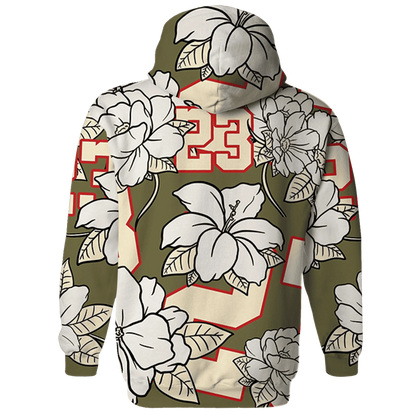 Medium-Olive-1s-Hoodie-Match-23-Floral-3D-Flower
