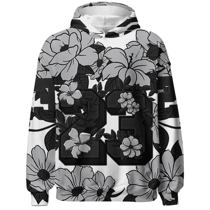 Wolf-Grey-1s-Hoodie-Match-23-Floral-3D-Flower