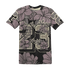 Black-Violet-Ore-3s-T-Shirt-Match-23-Floral-3D-Flower