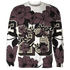 Burgundy-Crush-3s-Sweatshirt-Match-23-Floral-3D-Flower