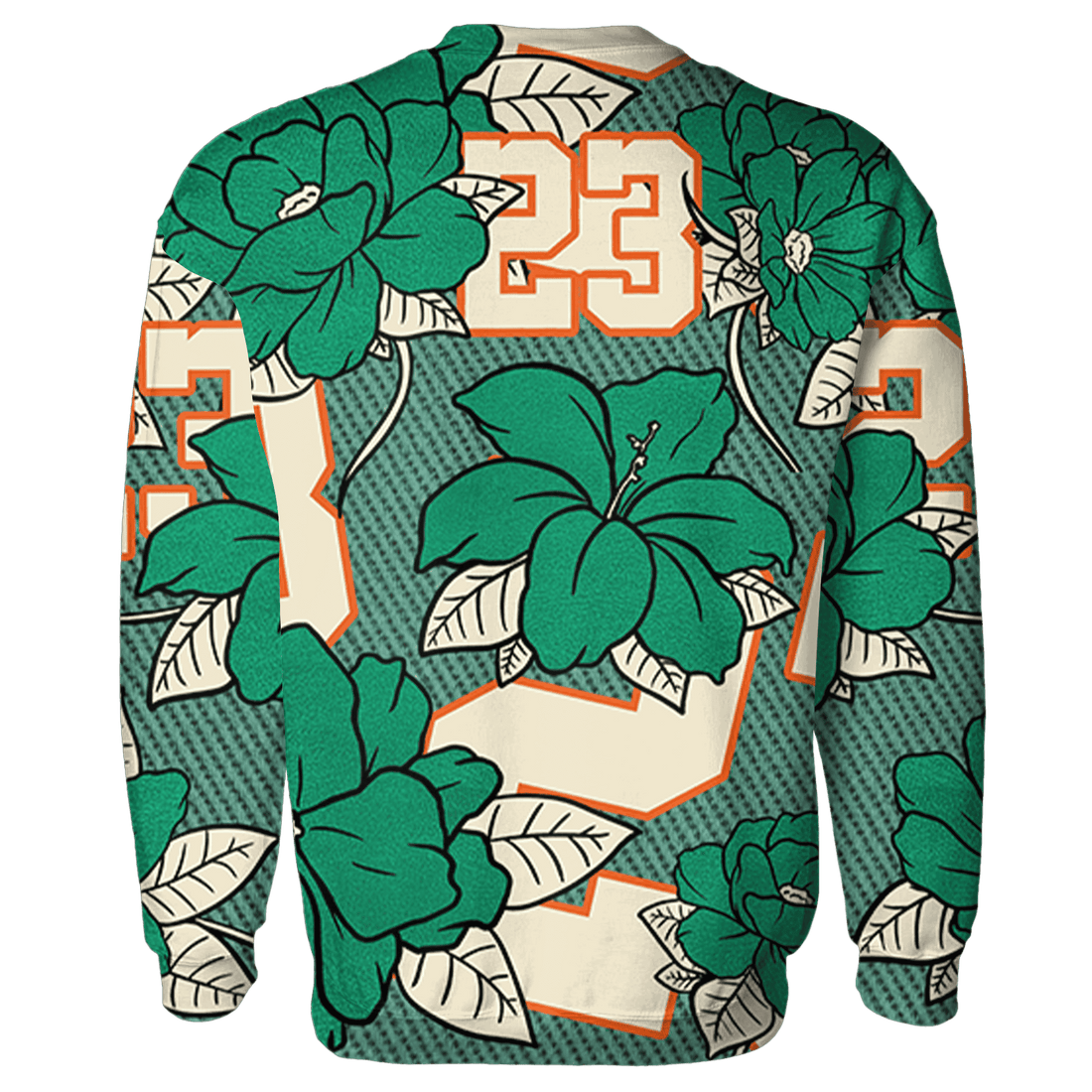 Nina CN Abney 3s Sweatshirt Match 23 Floral 3D All-Over Print Flower - NastyJamz