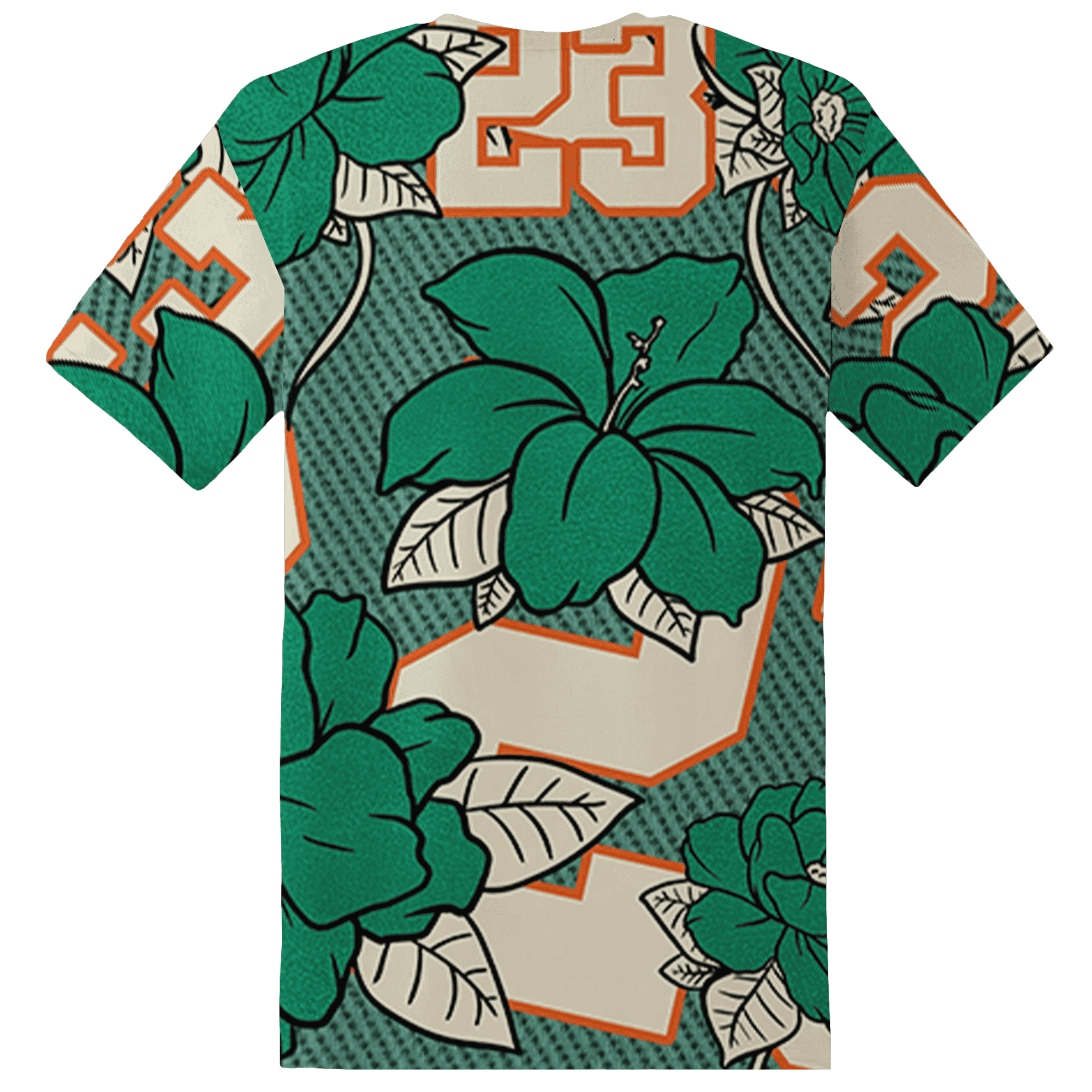 Nina CN Abney 3s T Shirt Match 23 Floral 3D All-Over Print Flower - NastyJamz