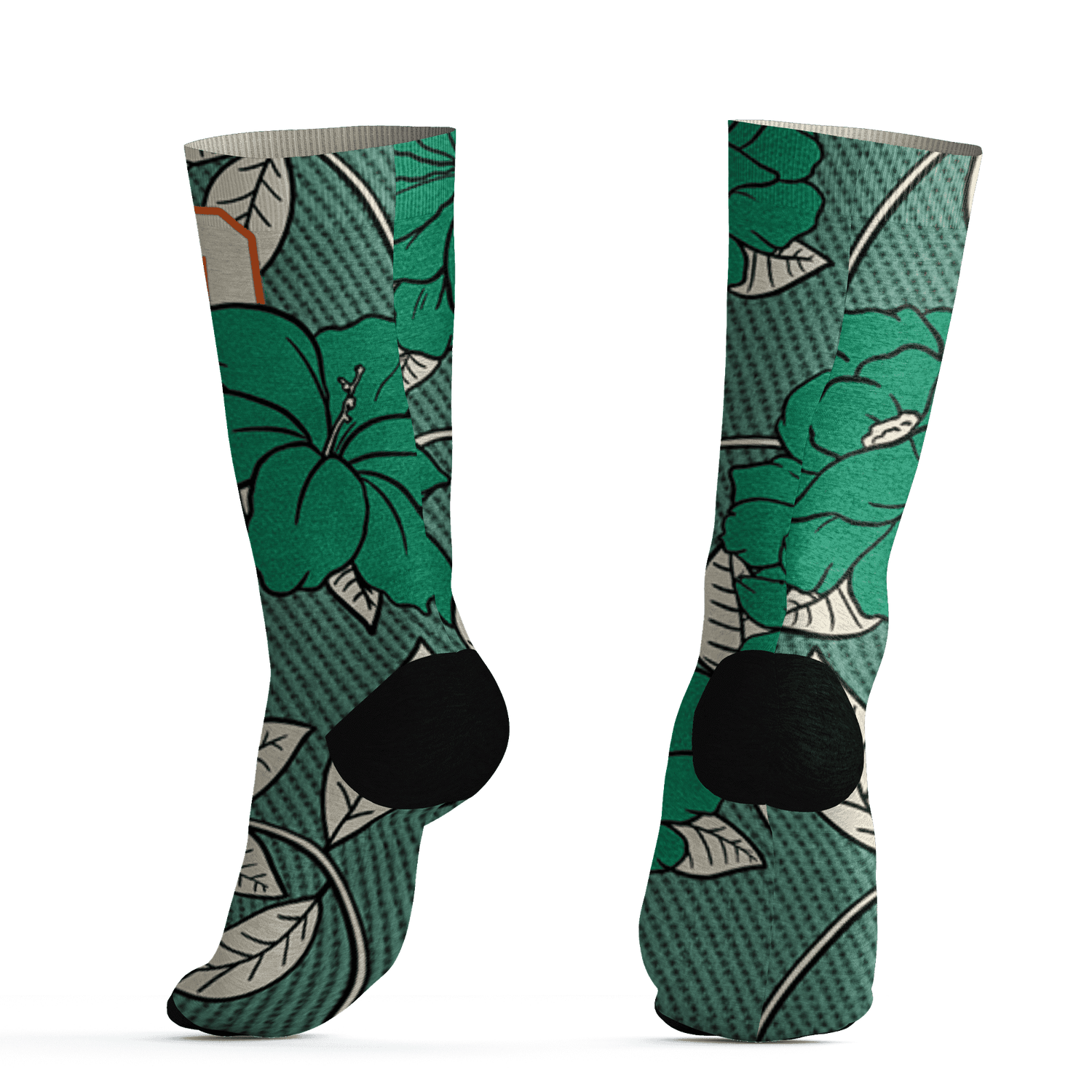 Nina CN Abney 3s Socks Match 23 Floral 3D All-Over Print Flower - NastyJamz