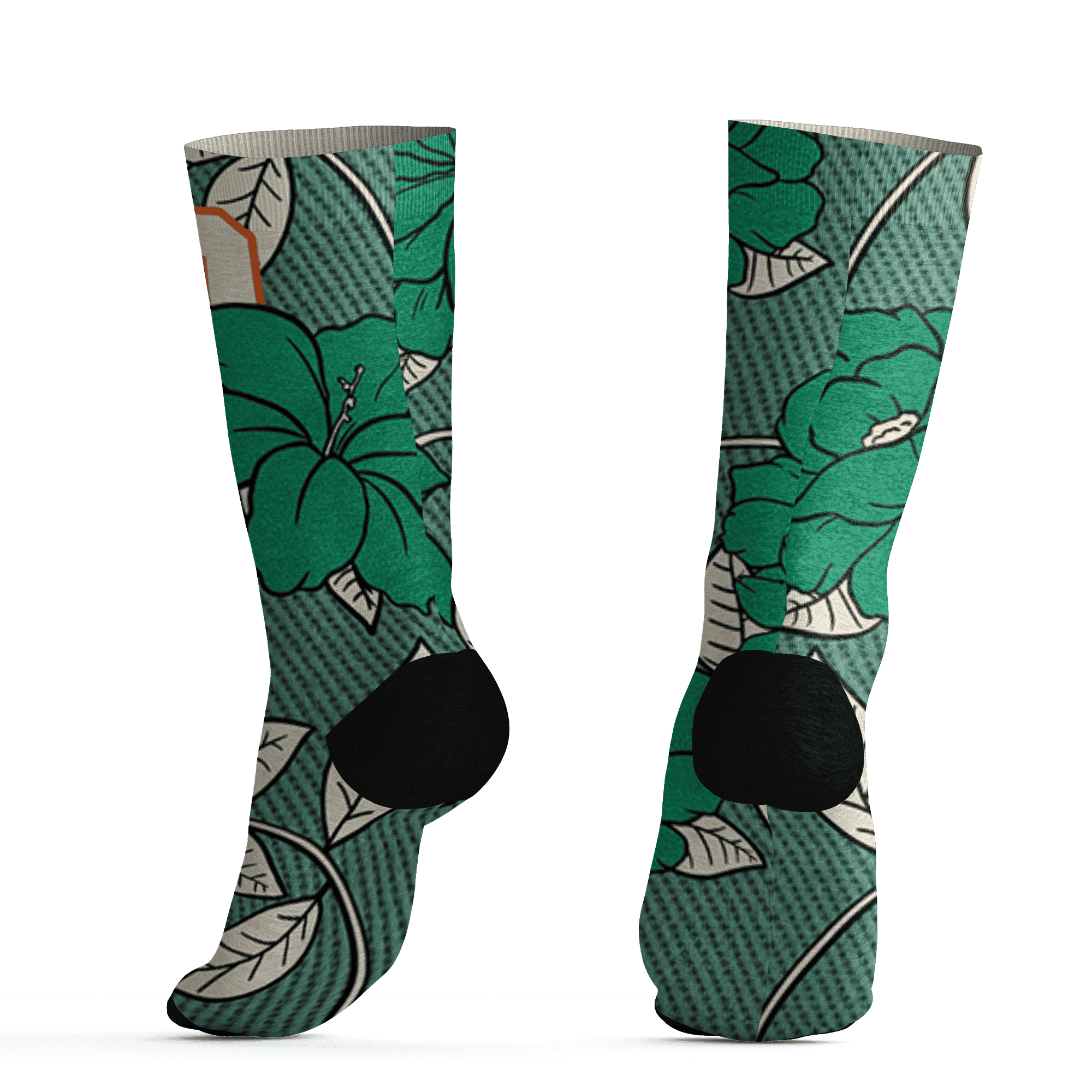 Nina CN Abney 3s Socks Match 23 Floral 3D All-Over Print Flower - NastyJamz