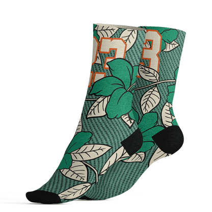Nina CN Abney 3s Socks Match 23 Floral 3D All-Over Print Flower - NastyJamz