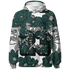Oxidized Green 4s Sweatshirt Match 23 Floral 3D All-Over Print - NastyJamz