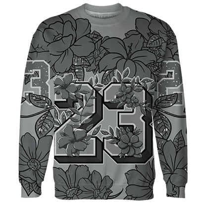 Paris Olympicsss 4s Sweatshirt Match 23 Floral 3D All-Over Print Flower - NastyJamz