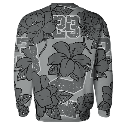Paris Olympicsss 4s Sweatshirt Match 23 Floral 3D All-Over Print Flower - NastyJamz