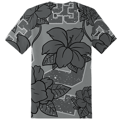 Paris Olympicsss 4s T Shirt Match 23 Floral 3D All-Over Print Flower - NastyJamz