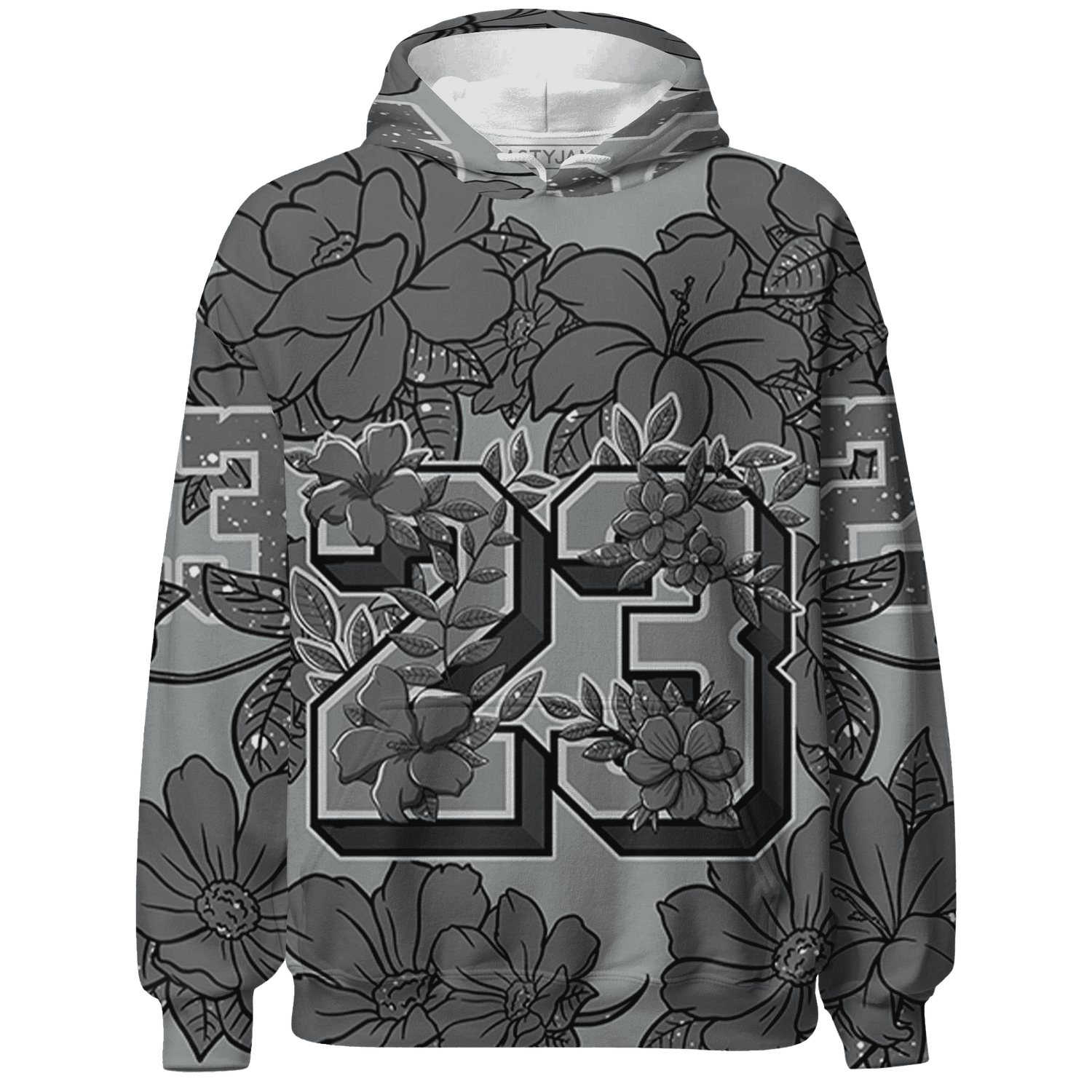 Paris Olympicsss 4s Hoodie Match 23 Floral 3D All-Over Print Flower - NastyJamz