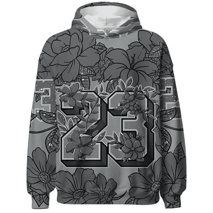 Paris Olympicsss 4s Hoodie Match 23 Floral 3D All-Over Print Flower - NastyJamz