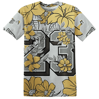 Paris-Olympicsss-6s-T-Shirt-Match-23-Floral-3D-Flower