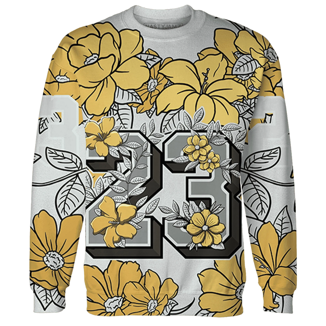 Paris-Olympicsss-6s-Sweatshirt-Match-23-Floral-3D-Flower