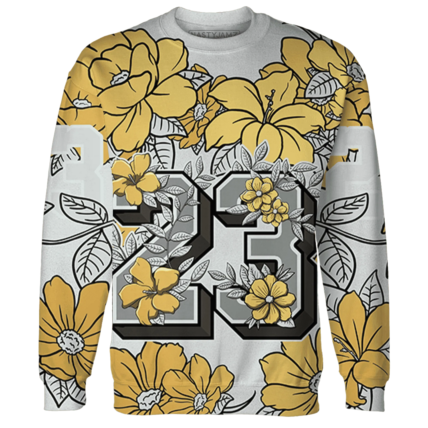 Paris-Olympicsss-6s-Sweatshirt-Match-23-Floral-3D-Flower