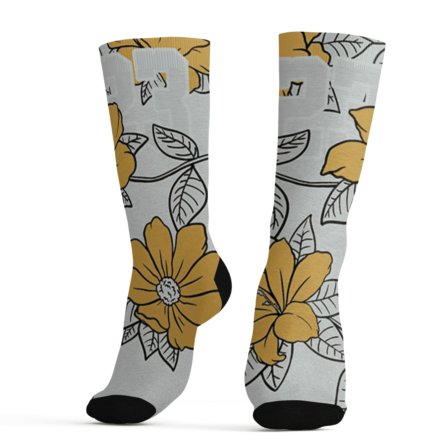 Paris-Olympicsss-6s-Socks-Match-23-Floral-3D-Flower