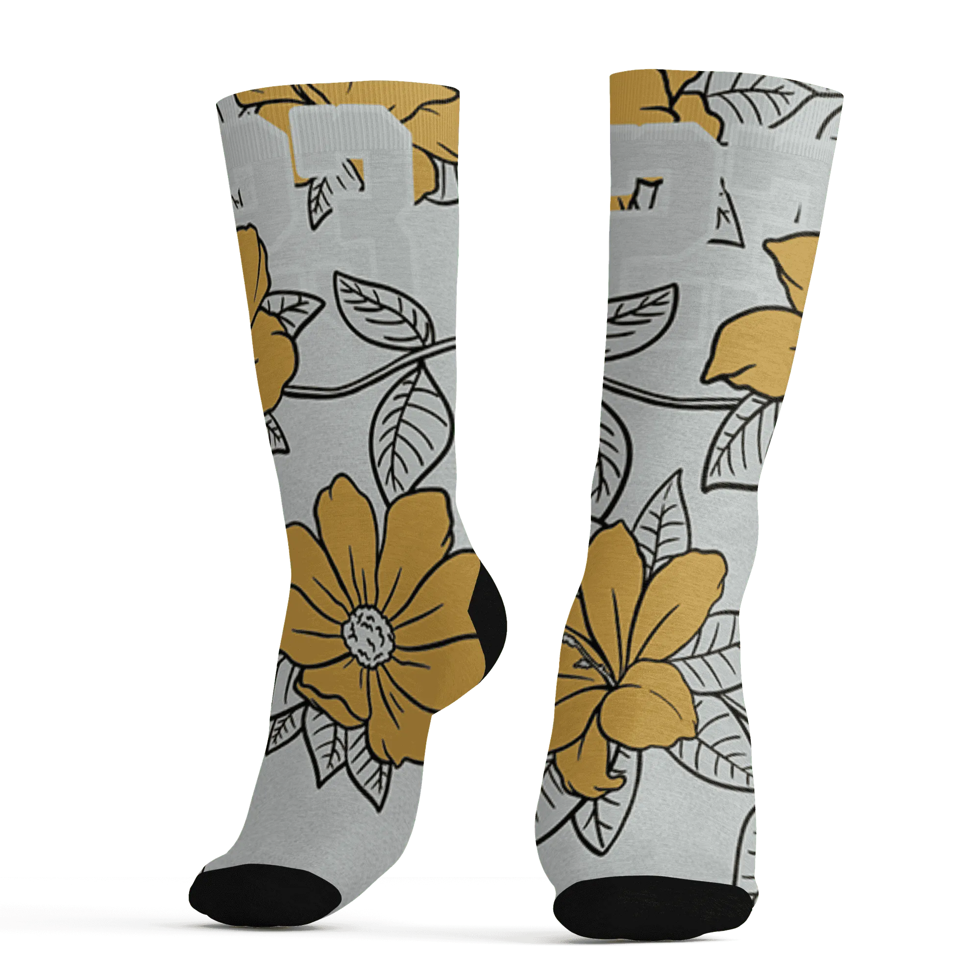 Paris-Olympicsss-6s-Socks-Match-23-Floral-3D-Flower
