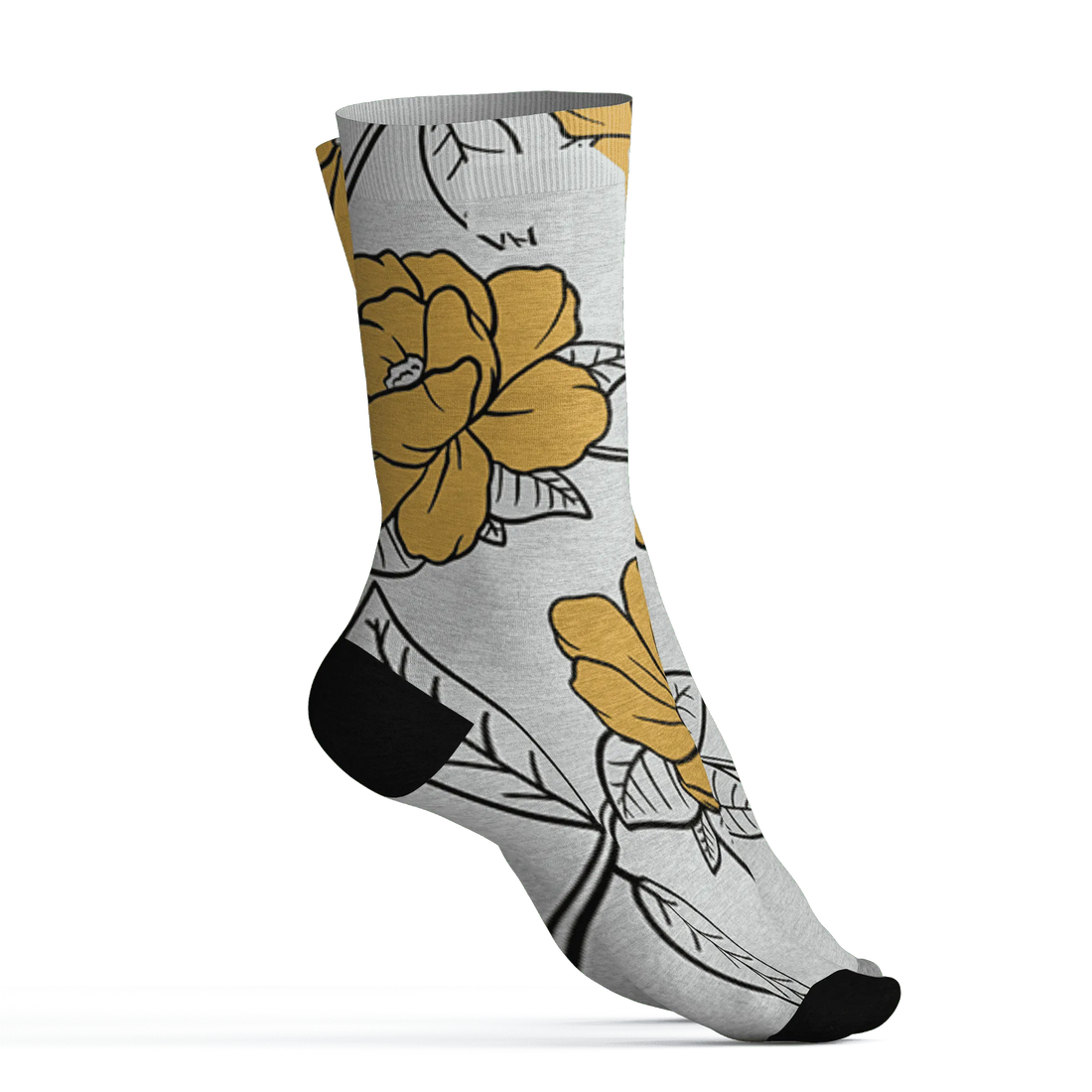 Paris-Olympicsss-6s-Socks-Match-23-Floral-3D-Flower